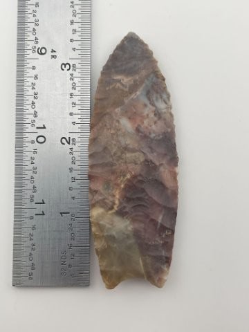 3 & 1/2" Clovis from New Mexico Indian Artifact Arrowhead (1 of 3)