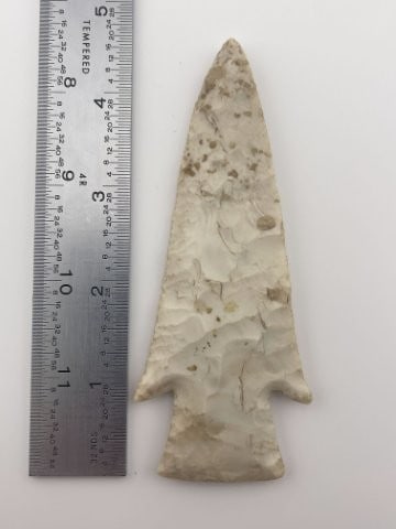4 & 3/4" Hardin from Ohio Indian Artifact Arrowhead (1 of 3)