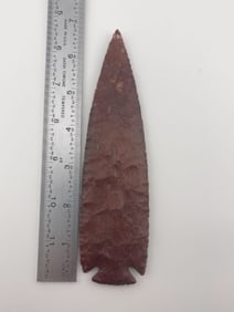6 & 3/4" Dovetail from Iowa Indian Artifact Arrowhead