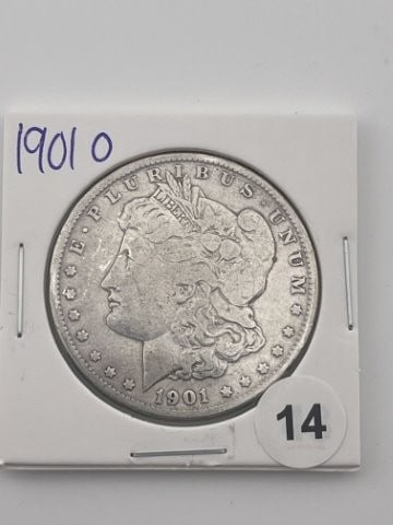 1901 O Morgan Silver Dollar Coin (1 of 2)