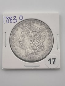 1883 O Morgan Silver Dollar Coin