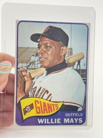 Willie Mays Baseball Card