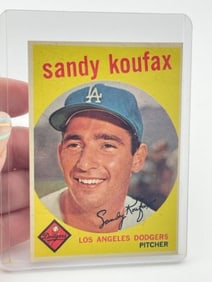 Sandy Koufax Baseball Card