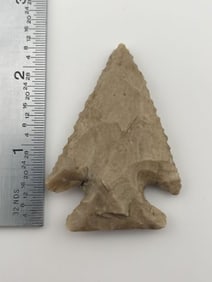 2 & 3/8" Thebes Indian Artifact Arrowhead