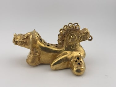 Tumbaga Tairona Gold Figurine UNKNOWN MATERIAL
