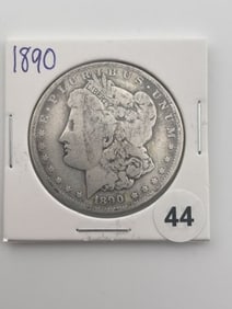 1890 Morgan Silver Dollar Coin