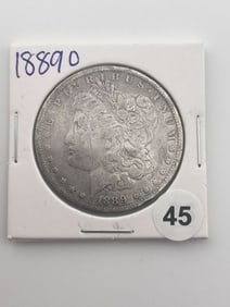 1889 O Morgan Silver Dollar Coin