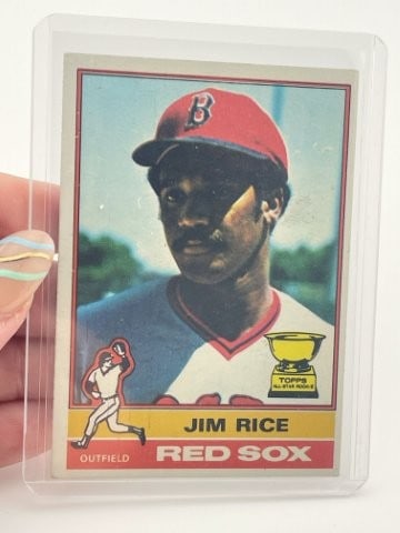 Jim Rice Baseball Card (1 of 2)