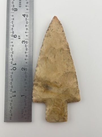 4" Hardin from Missouri Indian Artifact Arrowhead (1 of 3)