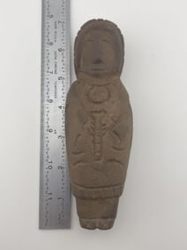 Stone Human Effigy Indian Artifact Arrowhead