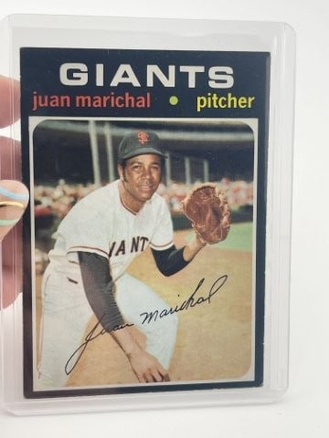 Juan Marichal Baseball Card (1 of 2)