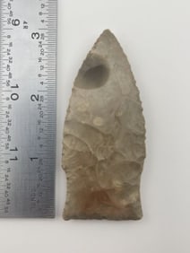 3" Scottsbluff Indian Artifact Arrowhead