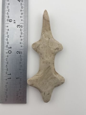 3 & 1/2" Lizard Effigy from Missouri Indian Artifact Arrowhead (1 of 4)