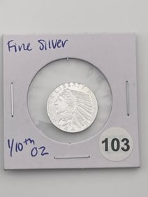 1/10th Fine Silver Coin
