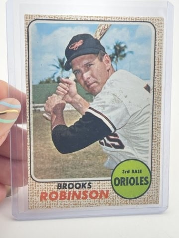 Brooks Robinson Baseball Card: KEY WORDS: INDIAN ARTIFACT ARTIFACTS ARROWHEAD ARROWHEADS NATIVE AMERICAN MISSISSIPPIAN QUAPAW CADDO POTTERY COINS MORGAN DOLLAR PEACE DOLLAR SILVER COINS Arkansas. Now taking in consignments for pre-