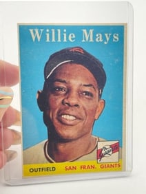 Willie Mays Baseball Card