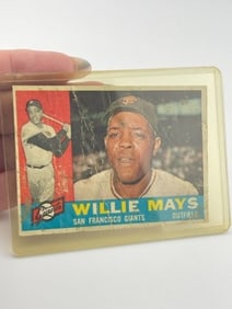 Willie Mays Baseball Card