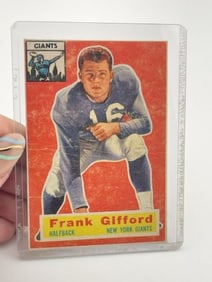 Frank Gifford Football Card