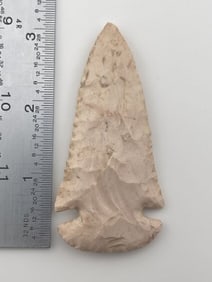 3 & 1/4" Dovetail from Missouri Indian Artifact Arrowhead