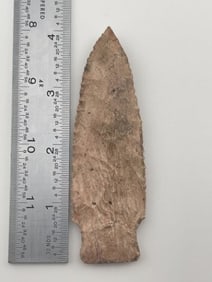 4" Hardin Indian Artifact Arrowhead