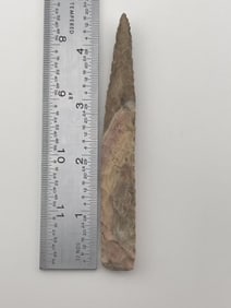 4 & 5/8" Drill from Missouri Indian Artifact Arrowhead