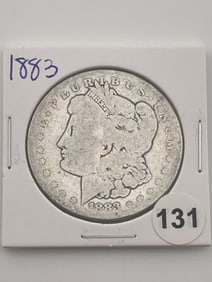 1883 Morgan Silver Dollar Coin