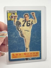 Lou Groza Football Card