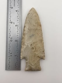 4 & 1/8" Hardin from Missouri Indian Artifact Arrowhead