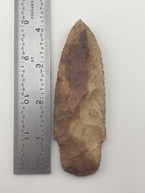 4 & 1/4" Scottsbluff Indian Artifact Arrowhead
