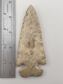 4 & 3/4" Thebes from Missouri Indian Artifact Arrowhead