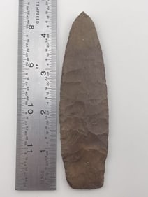 4 & 1/2" Scottsbluff from Tennessee Indian Artifact Arrowhead
