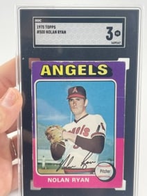 1975 Topps #500 Nolan Ryan Baseball Card