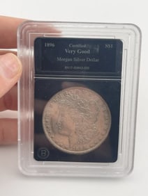 1896 Morgan Silver Dollar Coin