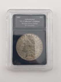 1881 Morgan Silver Dollar Coin