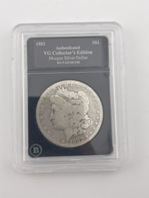 1882 Morgan Silver Dollar Coin