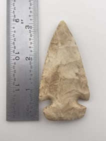 3 & 1/8" Thebes from Missouri Indian Artifact Arrowhead