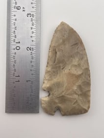 2 & 3/4" Texas Cornertang Indian Artifact Arrowhead