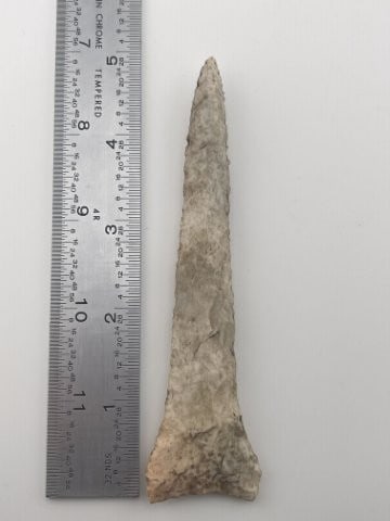 5" Dalton Drill from Missouri Indian Artifact Arrowhead (1 of 3)