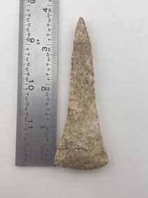 3 & 3/4" Drill from Missouri Indian Artifact Arrowhead