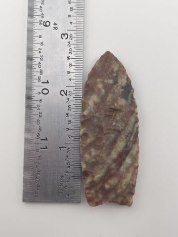 2 & 3/4" Folsom from New Mexico Indian Artifact Arrowhead (1 of 4)