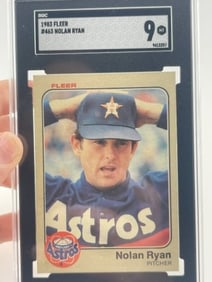 1983 Fleer #463 Nolan Ryan Baseball Card