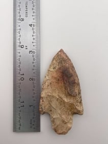 3 & 1/8" Adena from Missouri Indian Artifact Arrowhead