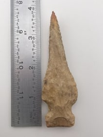 3 & 3/4" Drill from Missouri Indian Artifact Arrowhead