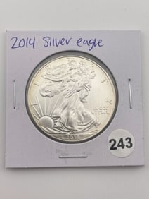 2014 Silver Eagle Coin