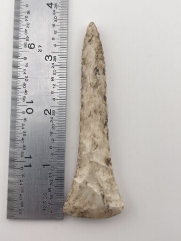 3 & 5/8" Drill Indian Artifact Arrowhead (1 of 3)