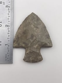 2 & 1/2" Hopewell from Missouri Indian Artifact Arrowhead