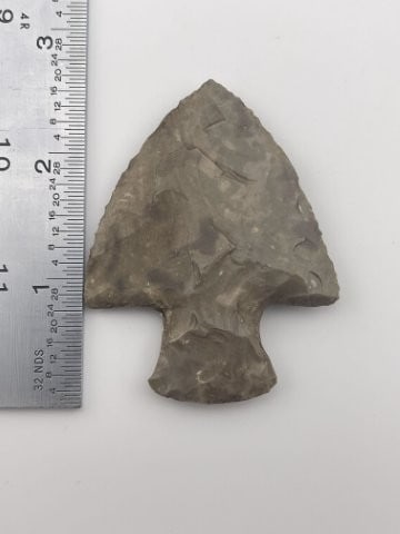 2 & 1/2" Hopewell from Missouri Indian Artifact Arrowhead (1 of 3)