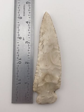 4 & 1/2" Hardin Knife Indian Artifact Arrowhead (1 of 3)