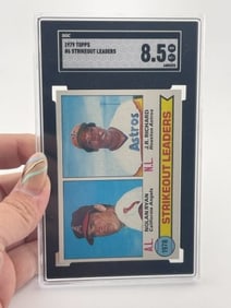 1979 Topps #6 Strikeout Leaders Nolan Ryan & J.R. Richard Baseball Card