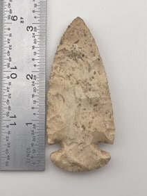 3 & 1/4" Dovetail from Illinois Indian Artifact Arrowhead